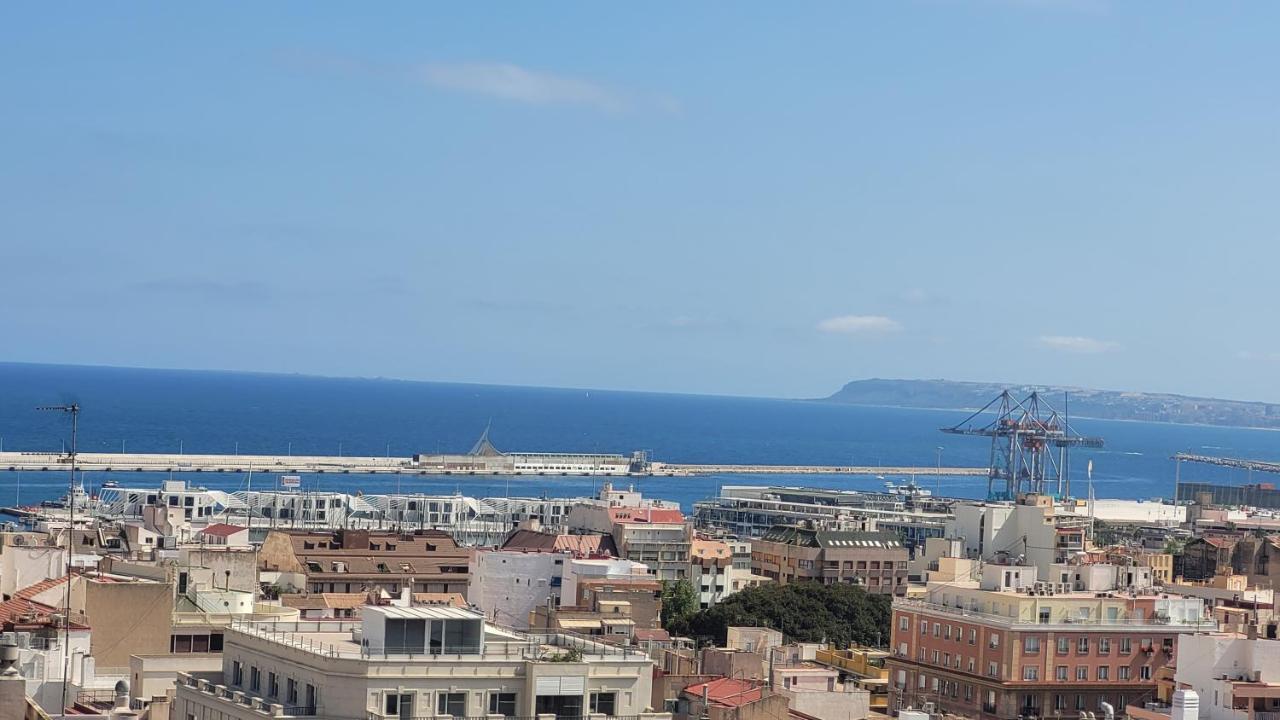 Corazon De Alicante Con Vistas Al Mar Y Al Castillo Eksteriør bilde