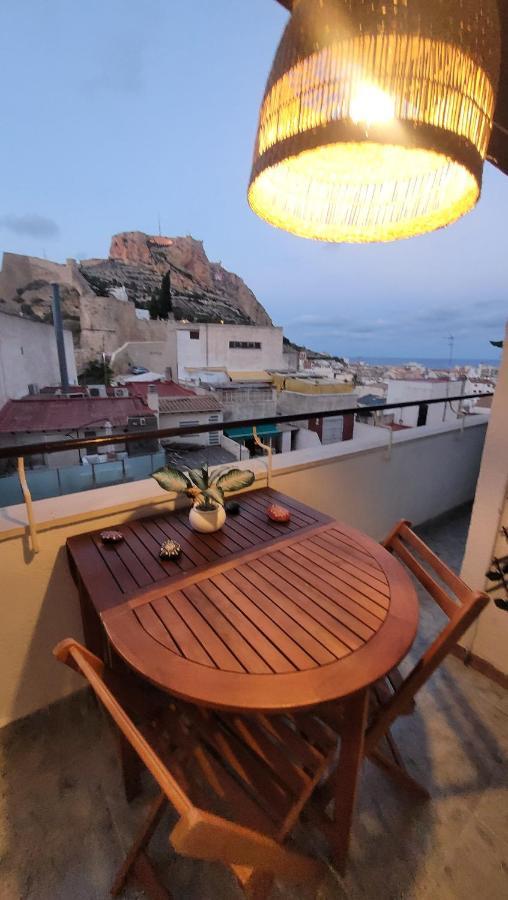 Corazon De Alicante Con Vistas Al Mar Y Al Castillo Eksteriør bilde